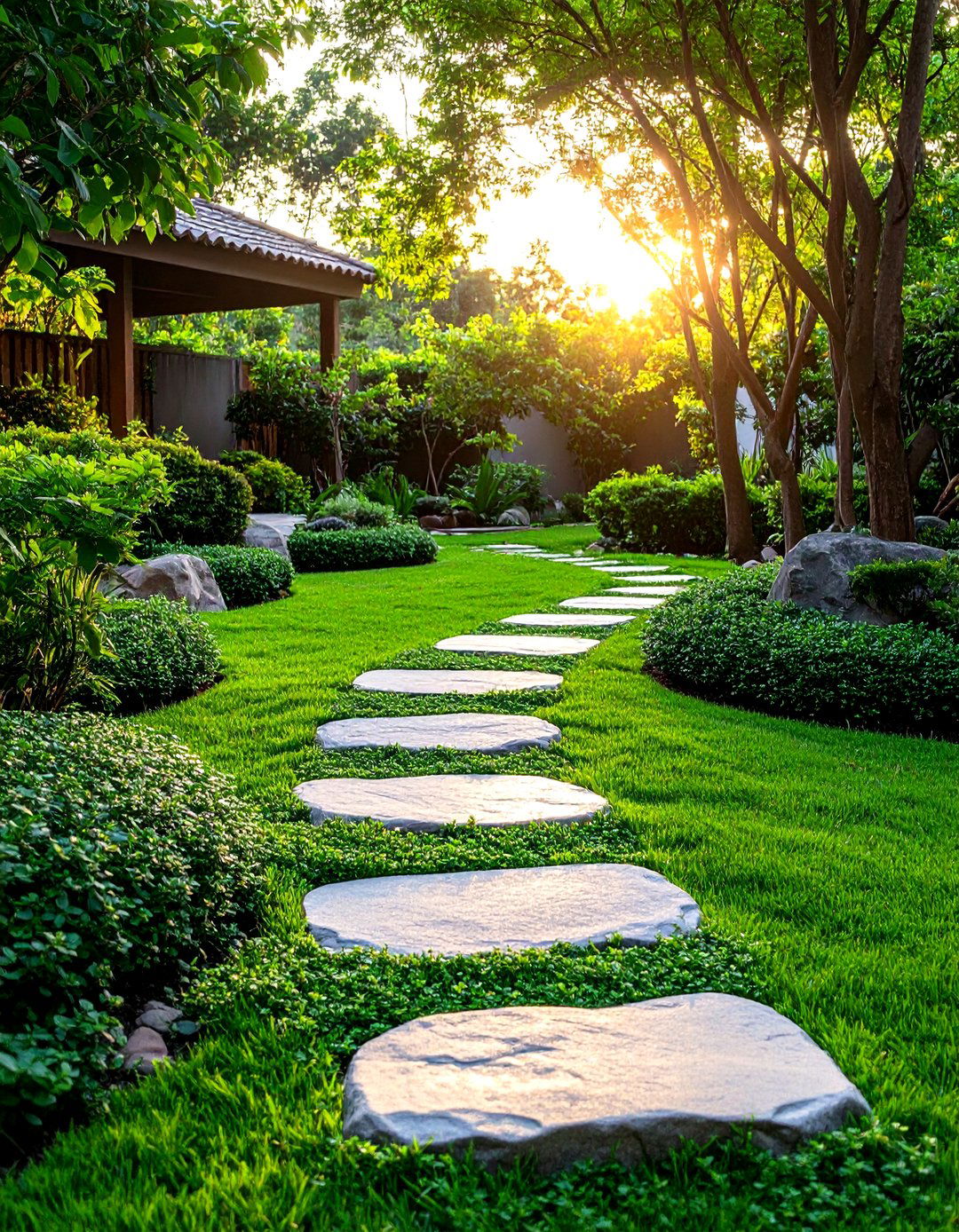 The Low Growing Groundcover Rock Garden - 30 front yard landscaping ideas modern rock garden ideas