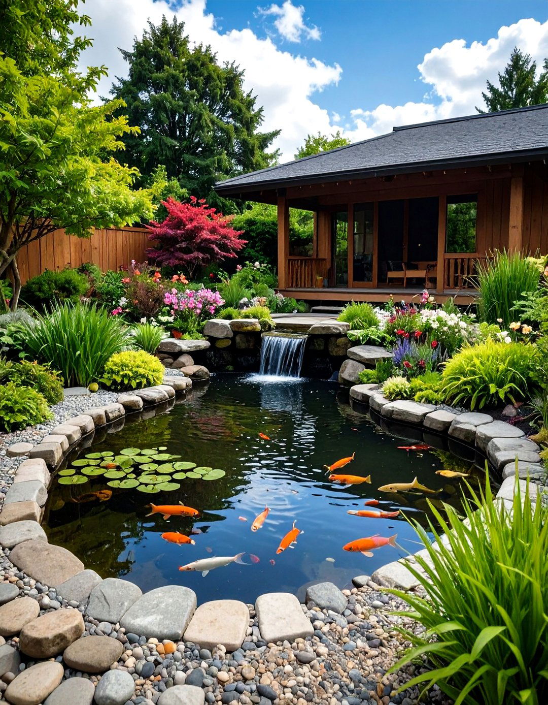 The Low Maintenance Ecosystem Pond - 30 garden pond ideas