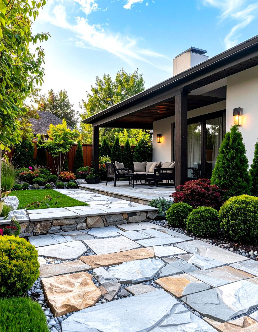 The Low Maintenance Evergreen Landscape - 30 landscaping backyard ideas