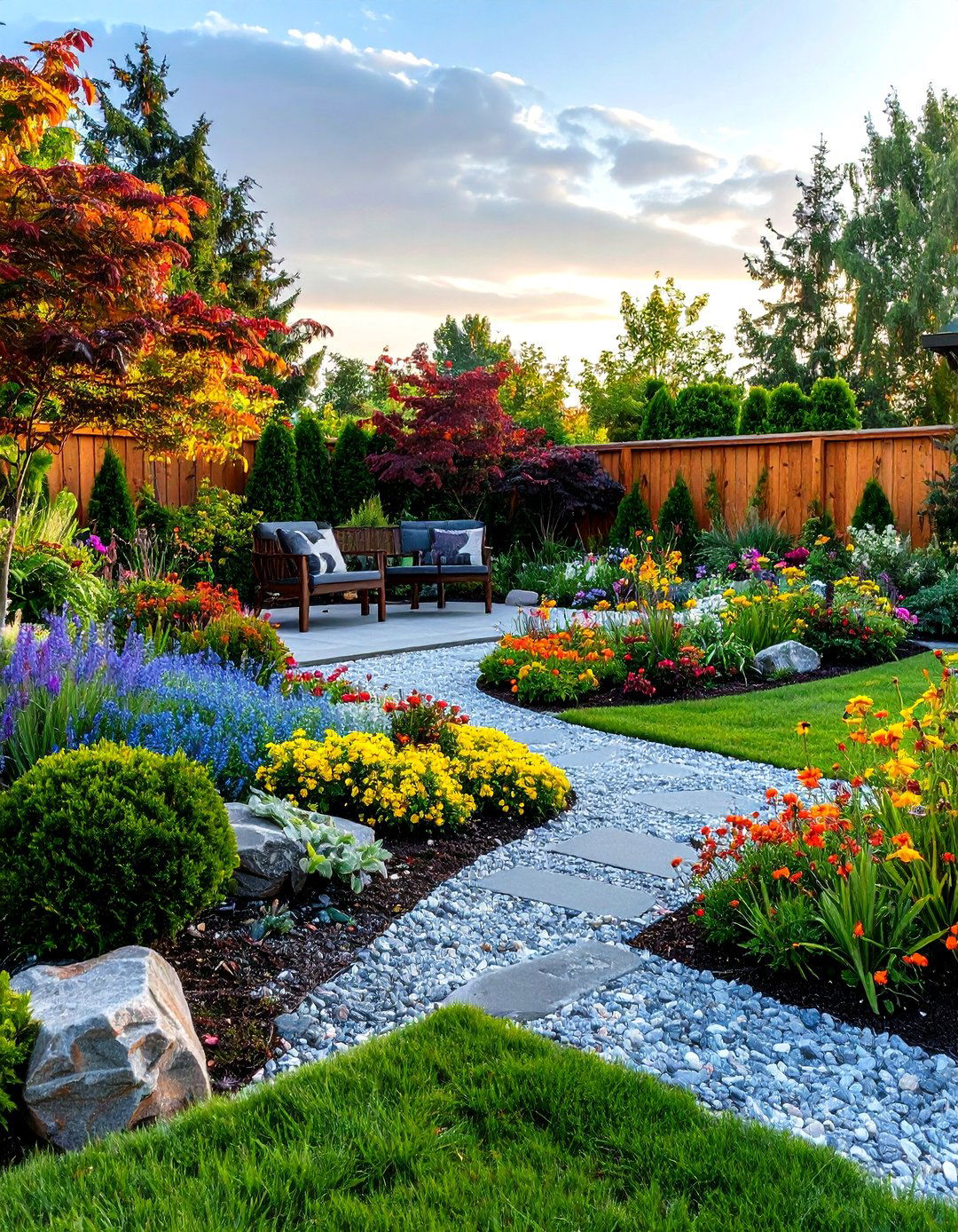 The Low Maintenance Garden - 30 how to design a garden ideas