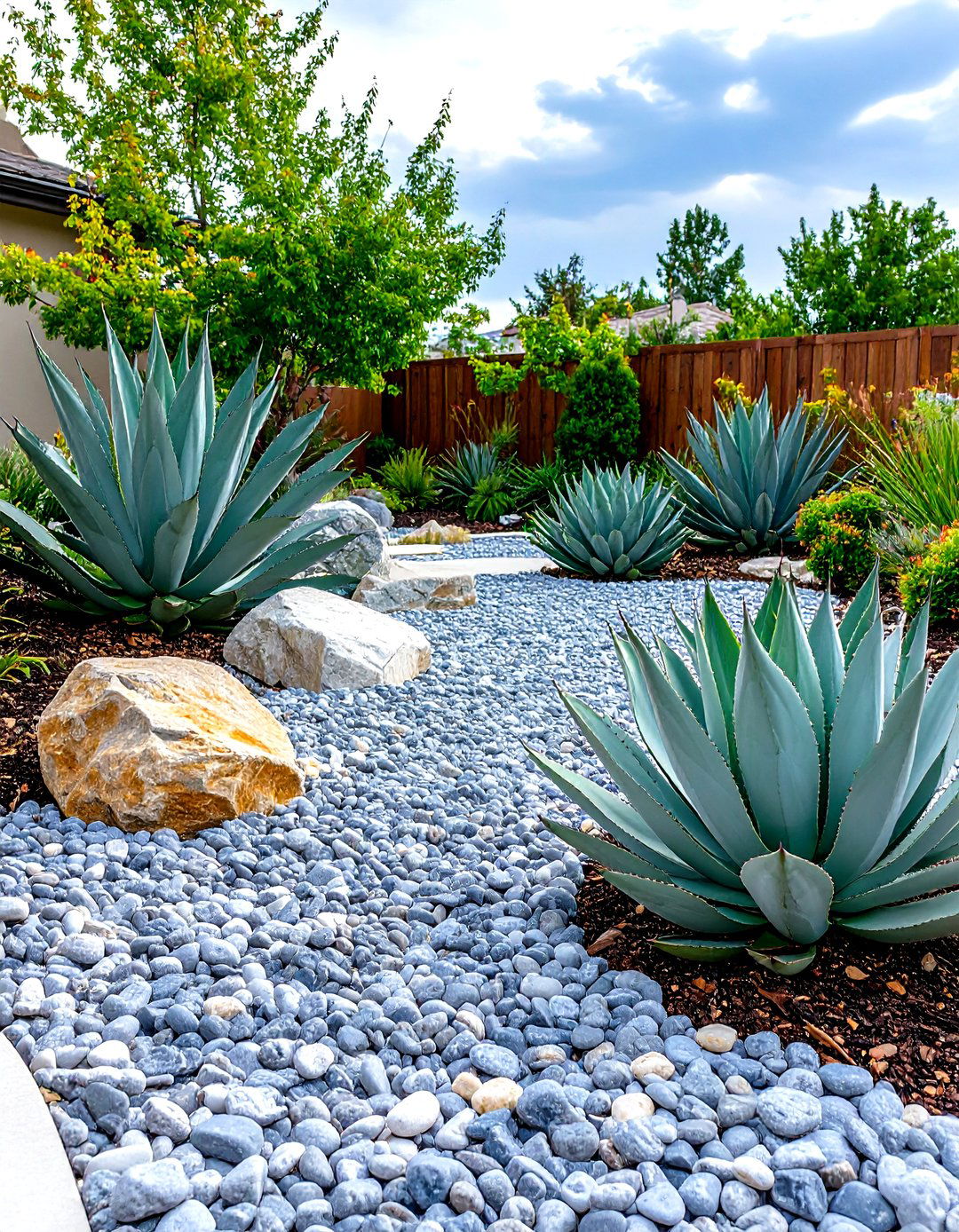 The Low Maintenance Gravel and Stone Garden - 30 landscape design plans ideas