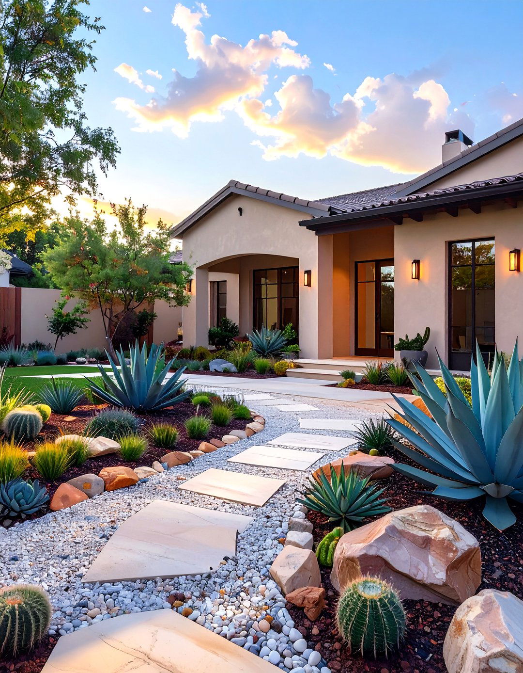 The Low Maintenance Modern Xeriscape - 30 buckhead landscape and design reviews ideas