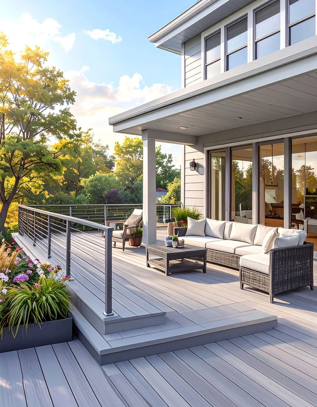 The Low Maintenance PVC Deck - 30 deck design tool ideas