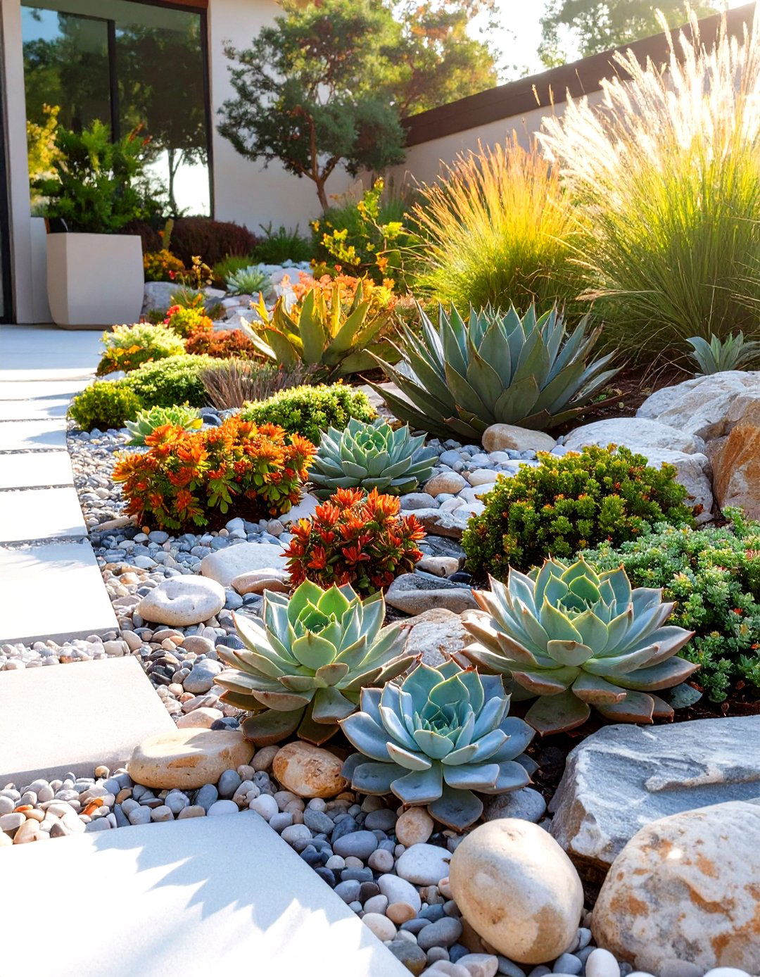 The Low Maintenance Succulent Landscape Design - 30 free landscape design ideas