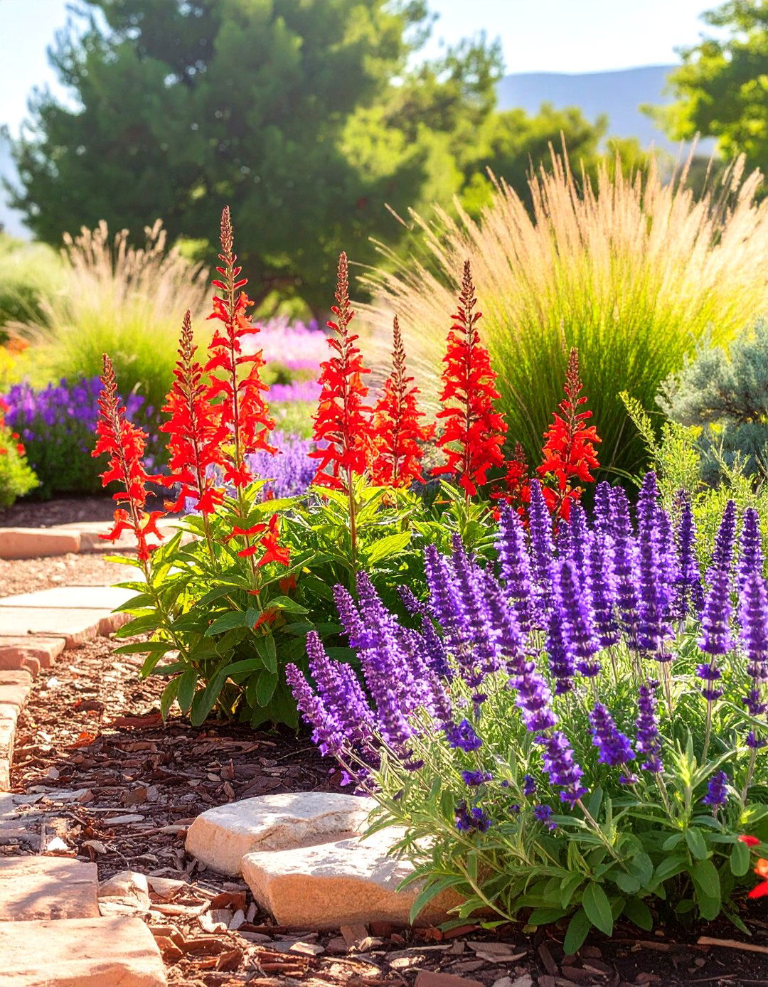 The Low Maintenance Water Wise Garden - 30 low maintenance perennial garden designs