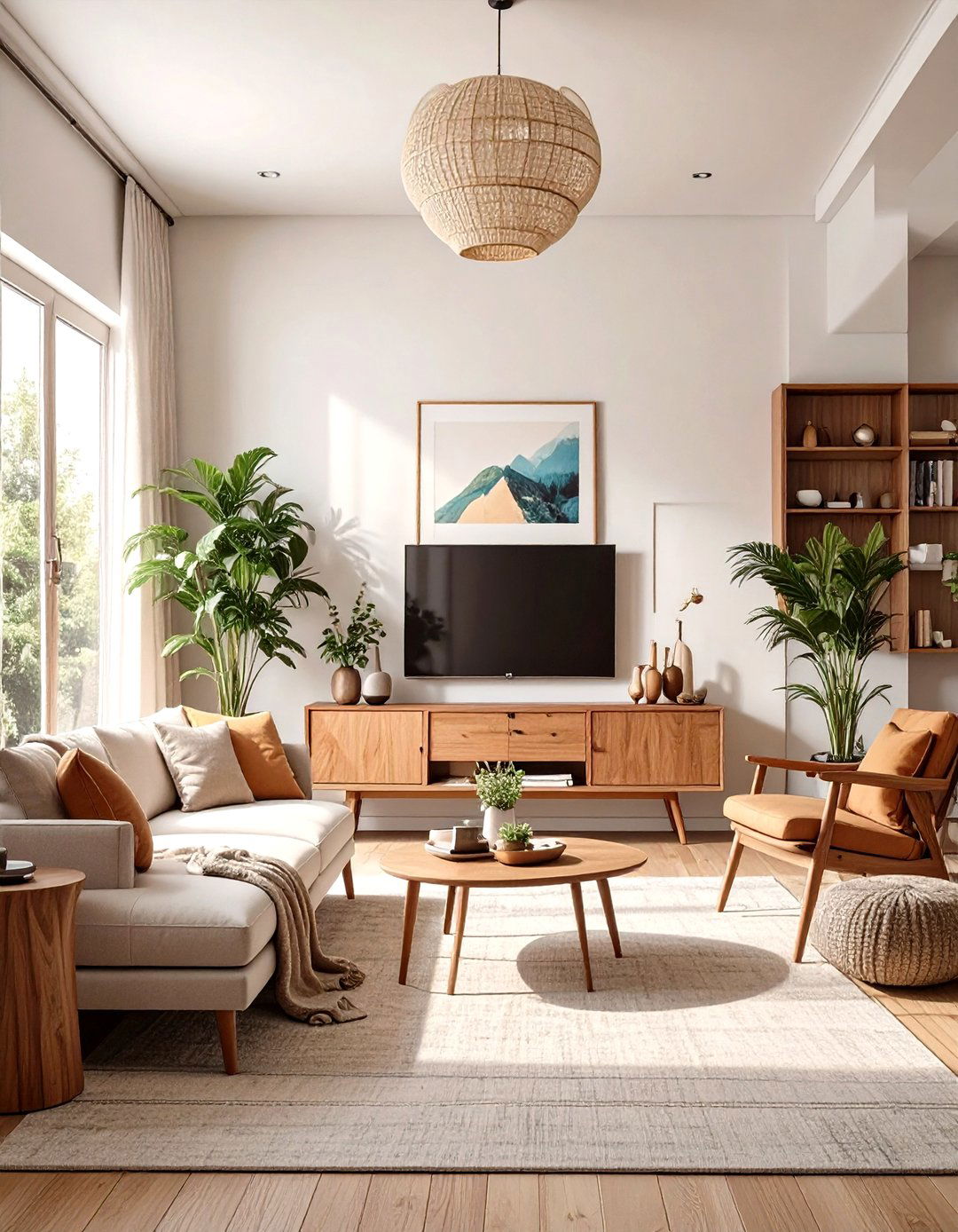 The Low Profile Furniture Approach - 30 narrow living room ideas