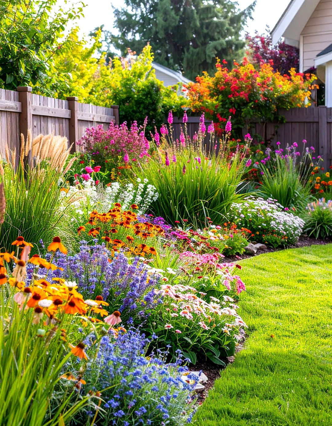 The Low Water Native Plant Front Yard - 30 landscaping ideas for small front yards