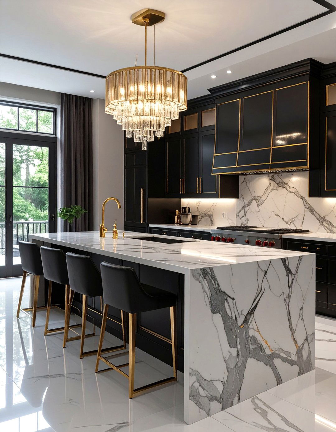 The Luxurious Art Deco Kitchen - 30 best kitchen designs