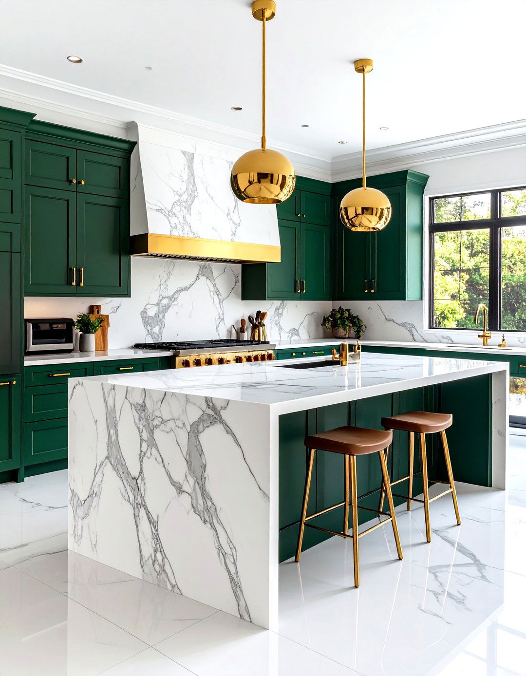 The Luxurious Marble Clad Kitchen - 30 kitchen layout design tool ideas