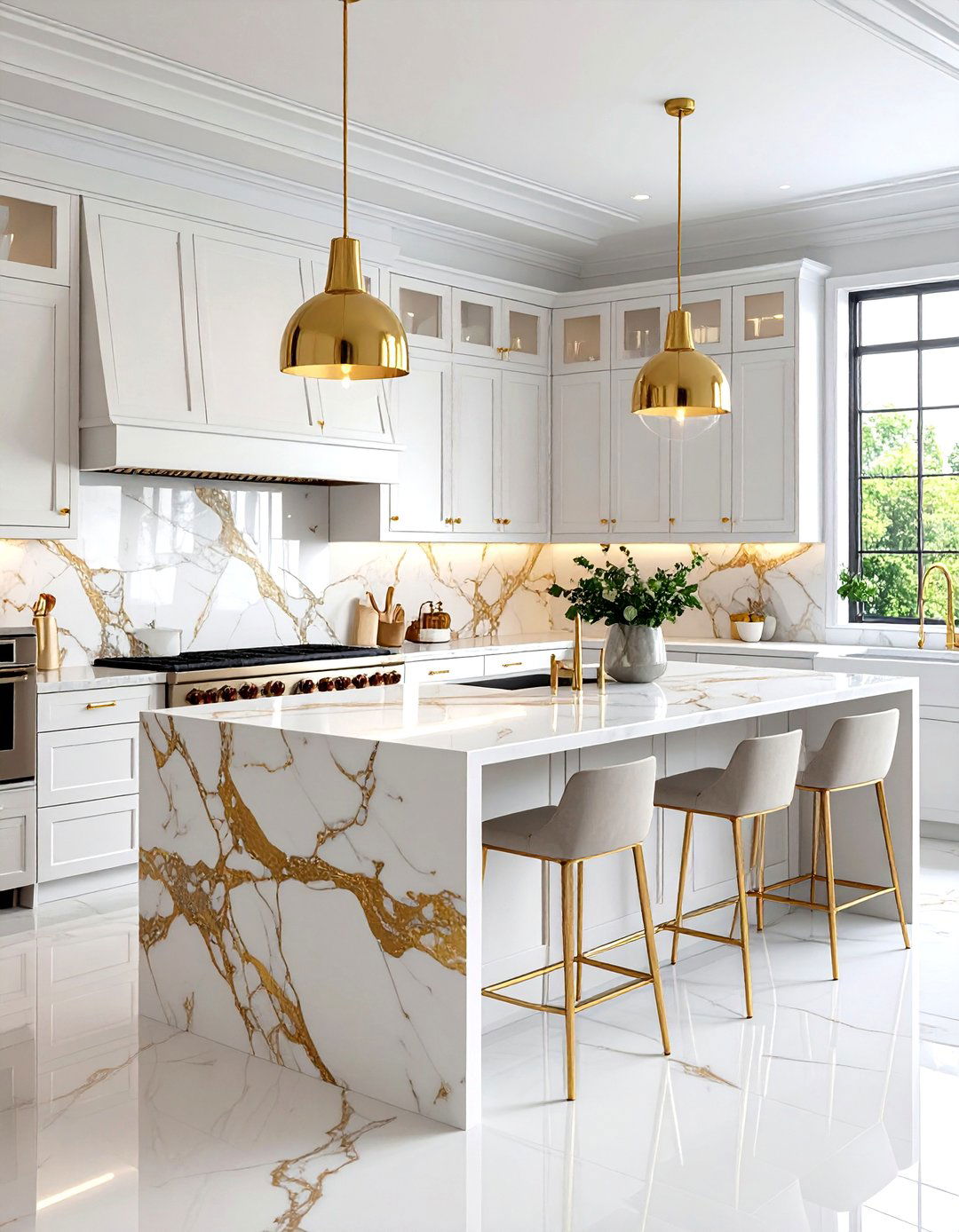 The Luxurious Marble Clad Kitchen - 30 kitchen cabinet design tool ideas