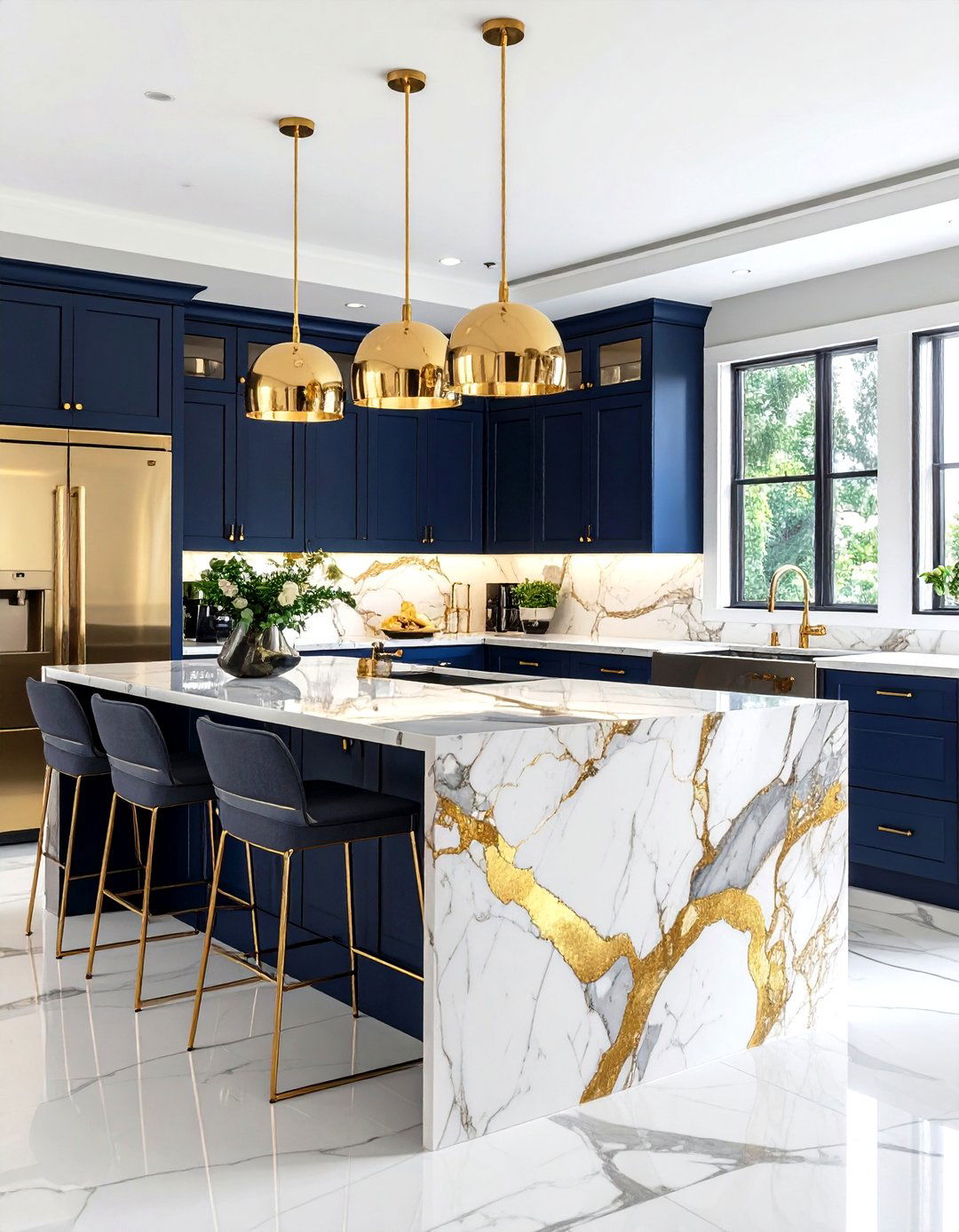 The Luxurious Marble Kitchen - 30 dream kitchen ideas
