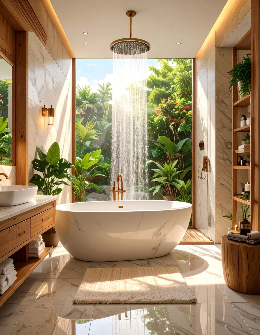 The Luxurious Spa Inspired Bathroom - 30 bathroom decorating ideas