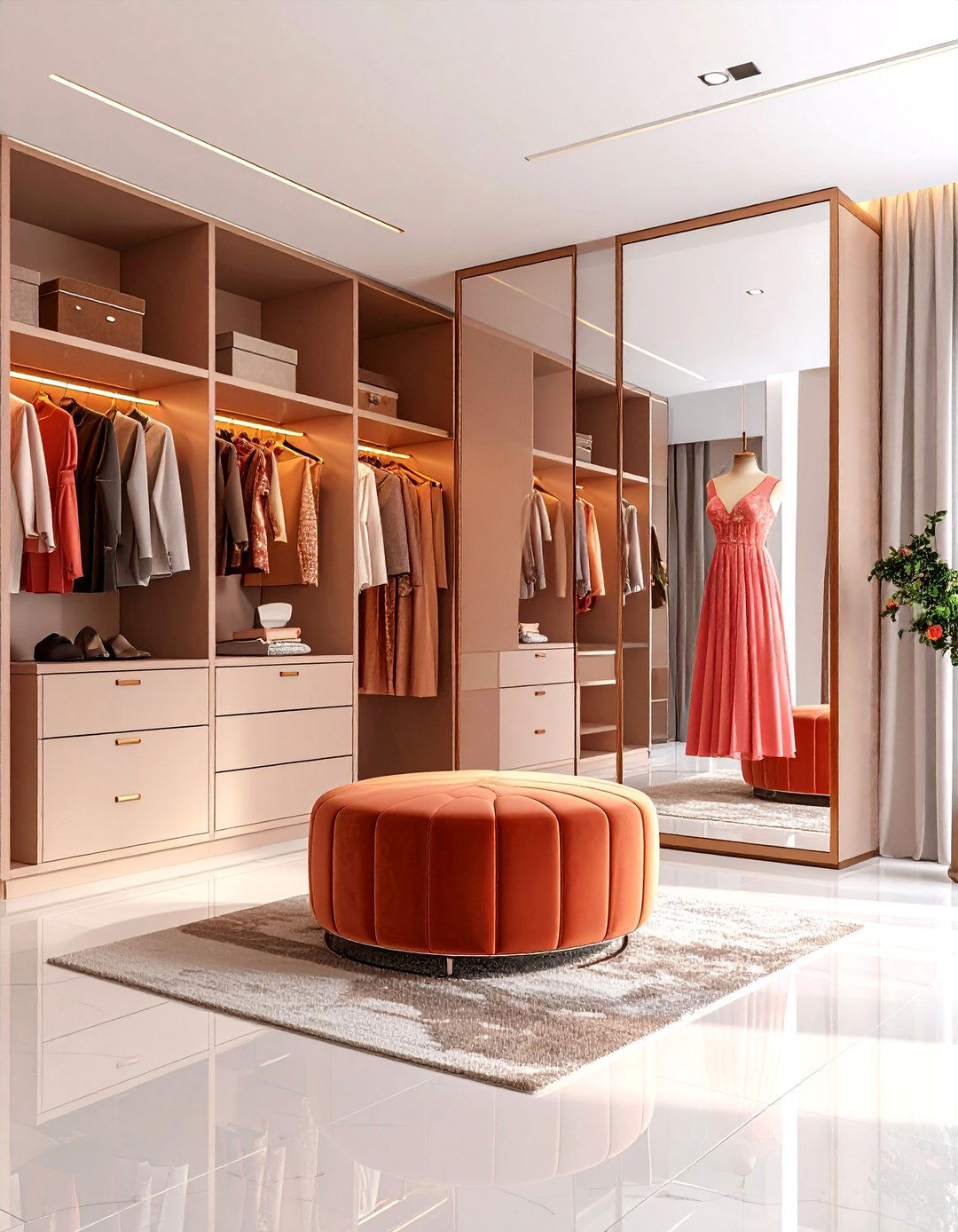 The Luxury Boutique AI Experience - 30 ai closet organization ideas
