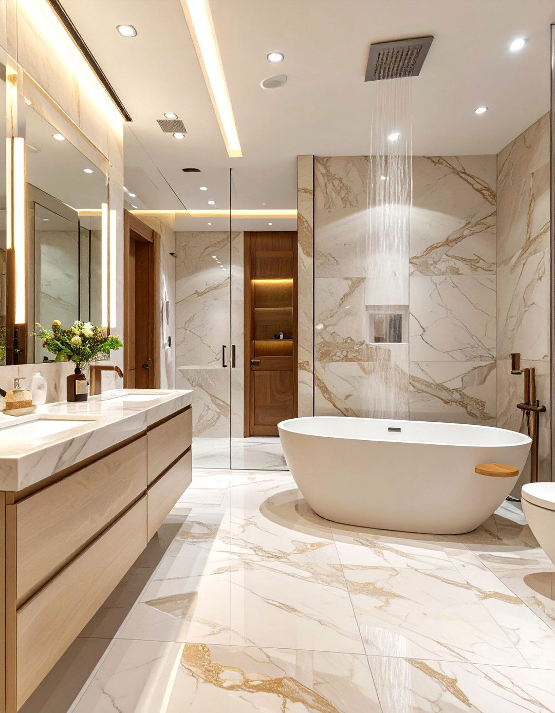 The Luxury Hotel Style Bathroom - 30 bathroom layout ideas