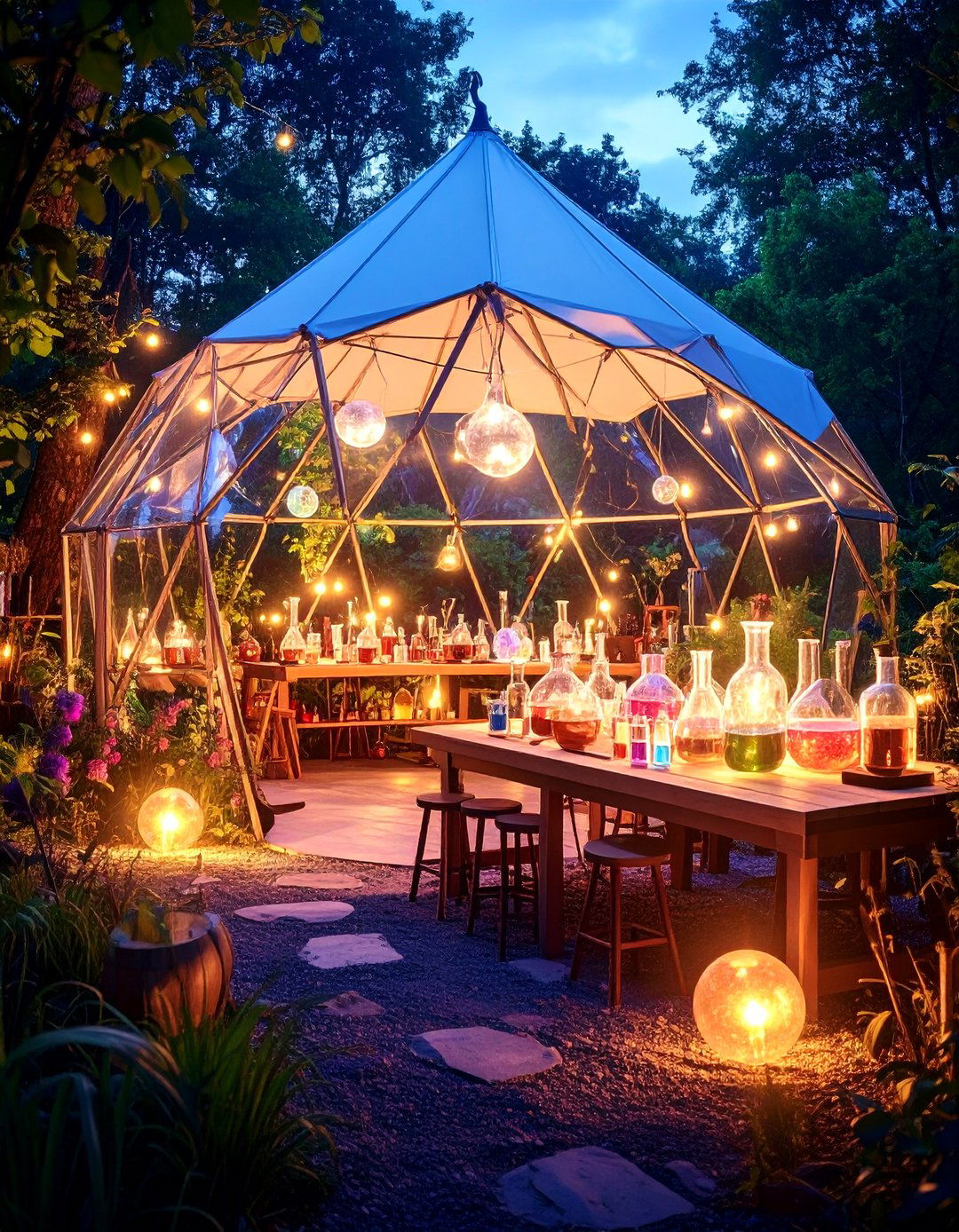 The Mad Scientists Laboratory - 30 backyard camping ideas