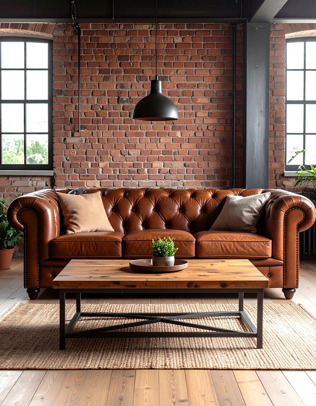 The Masculine Industrial Living Room - 30 furniture ideas for living room
