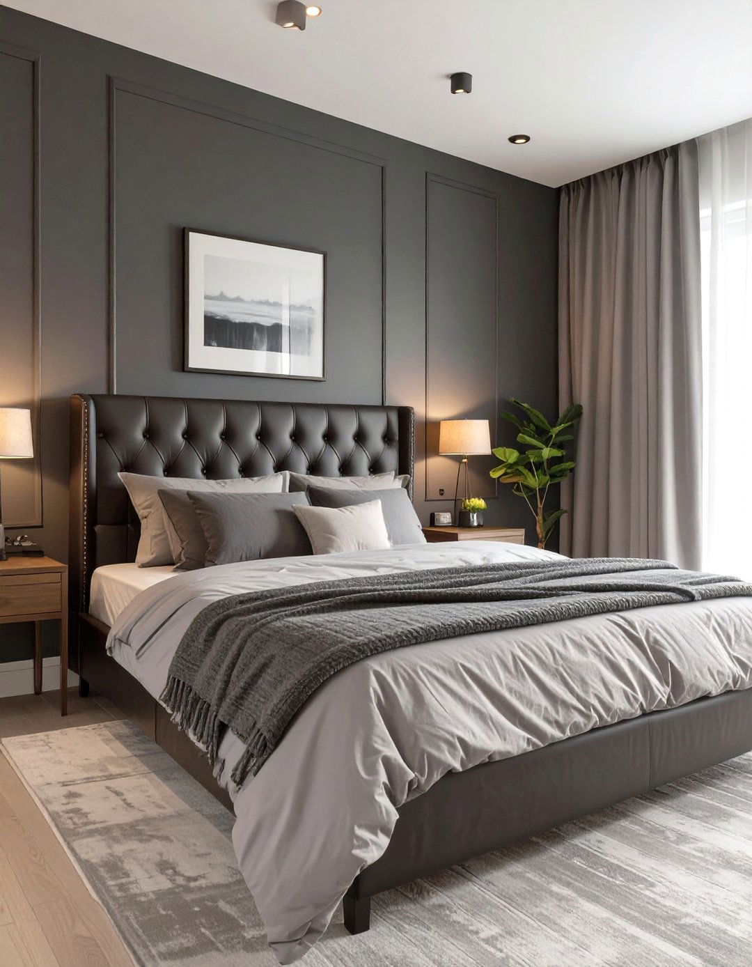 The Masculine Neutral Bedroom - 30 cozy neutral bedroom ideas
