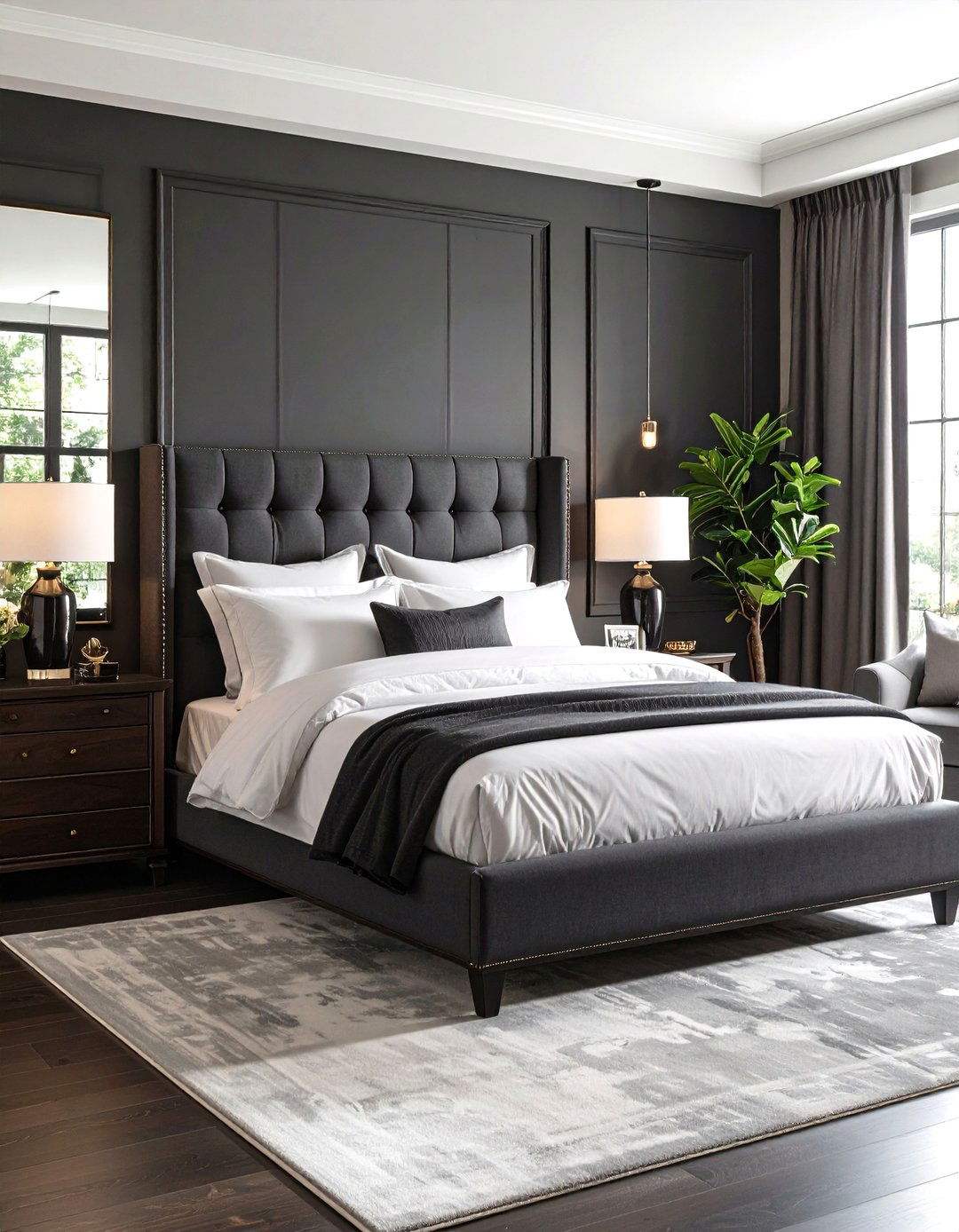 The Masculine Tailored Bedroom - 30 decorating bedroom ideas