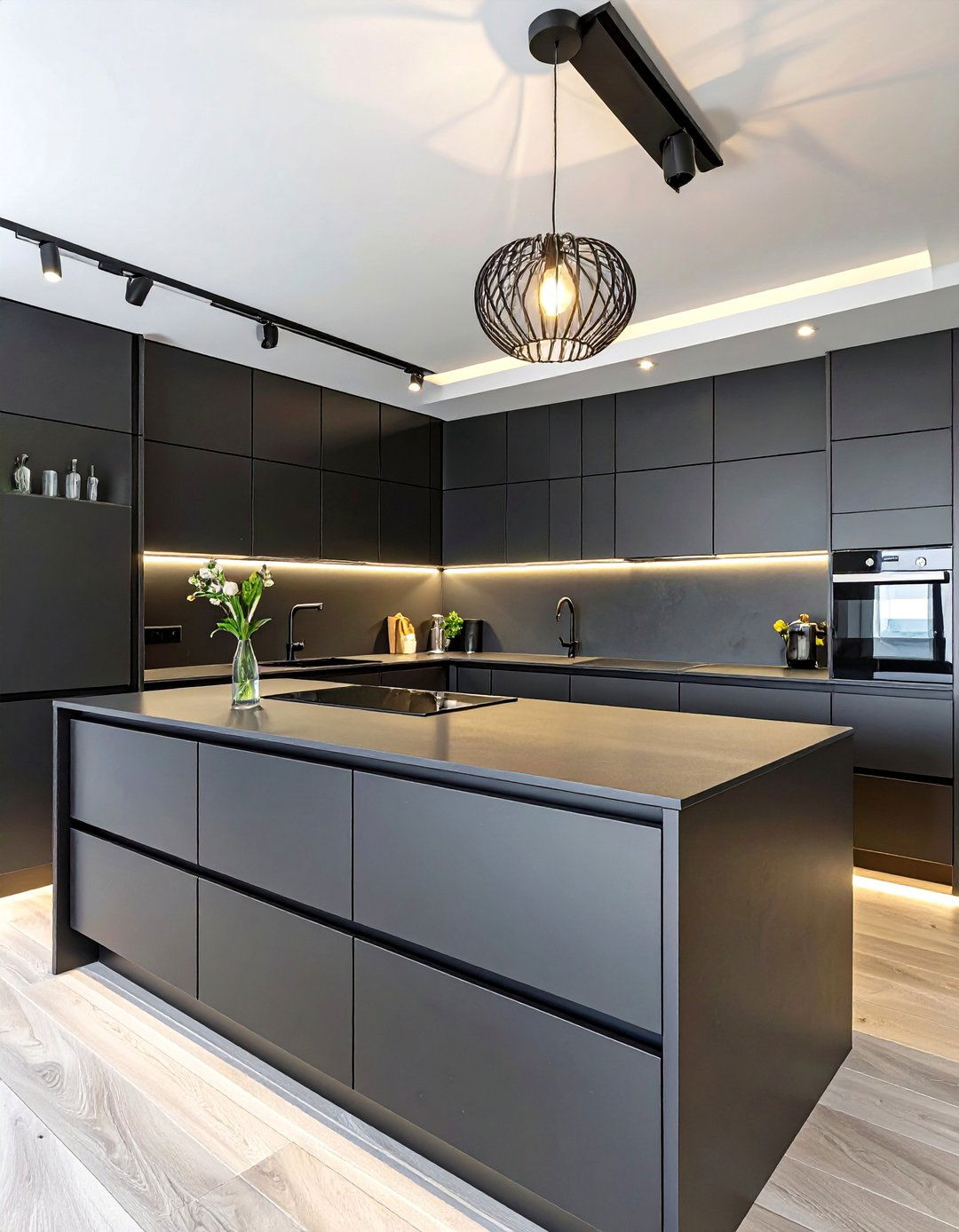 30 Black Kitchen Ideas for a Bold and Modern Design - We Love Home Blog