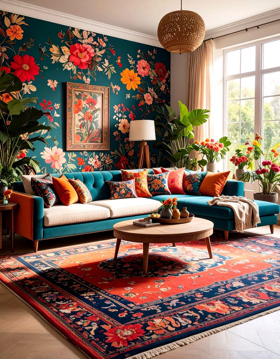 The Maximalist Grandeur Living Room - 30 living room decoration ideas