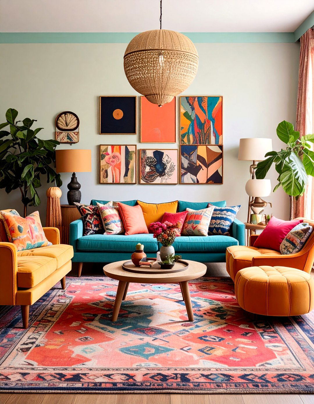 The Maximalist Living Room - 30 living room picture ideas