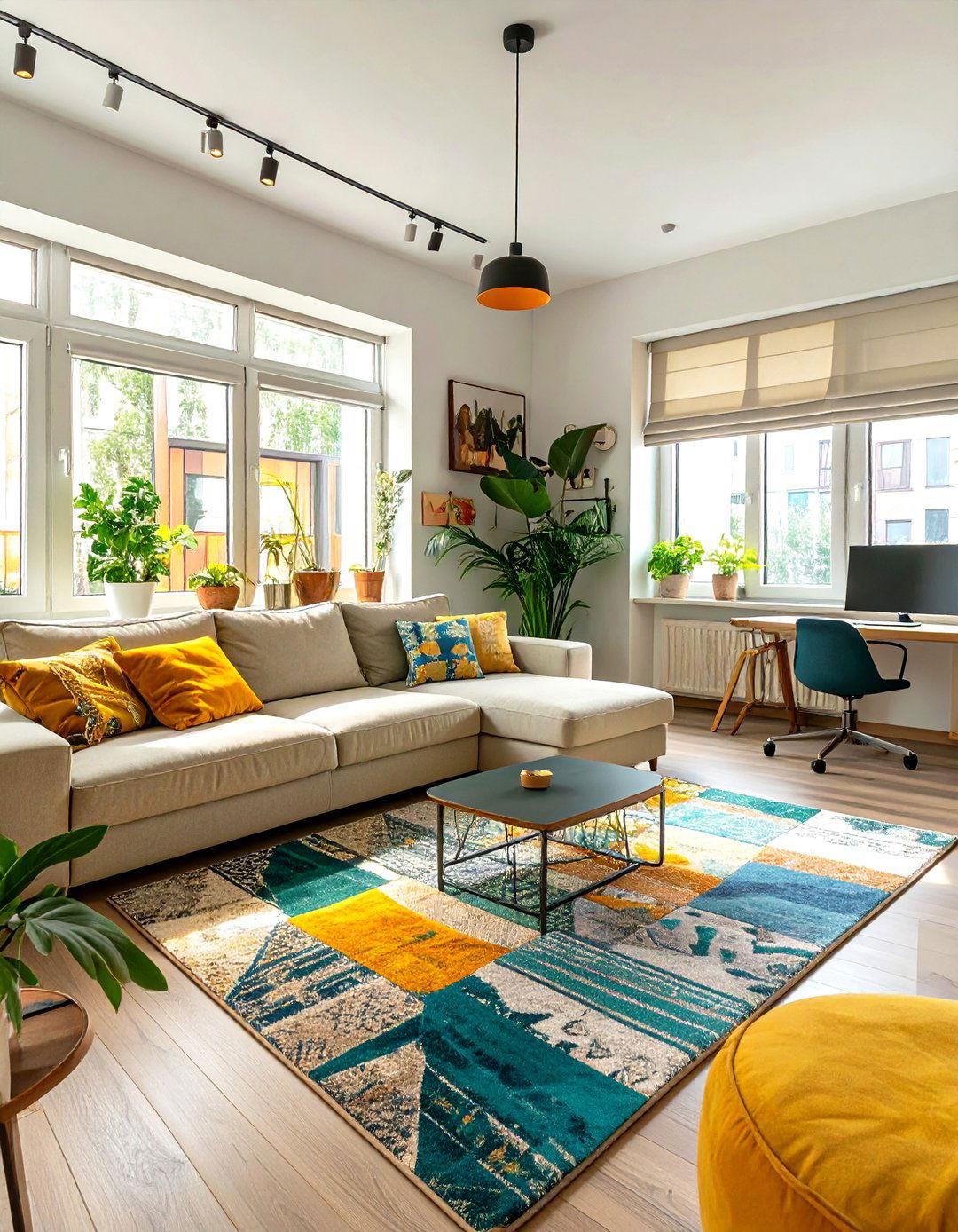 The Maximalist Pattern Play Living Room - 30 modern small living room ideas