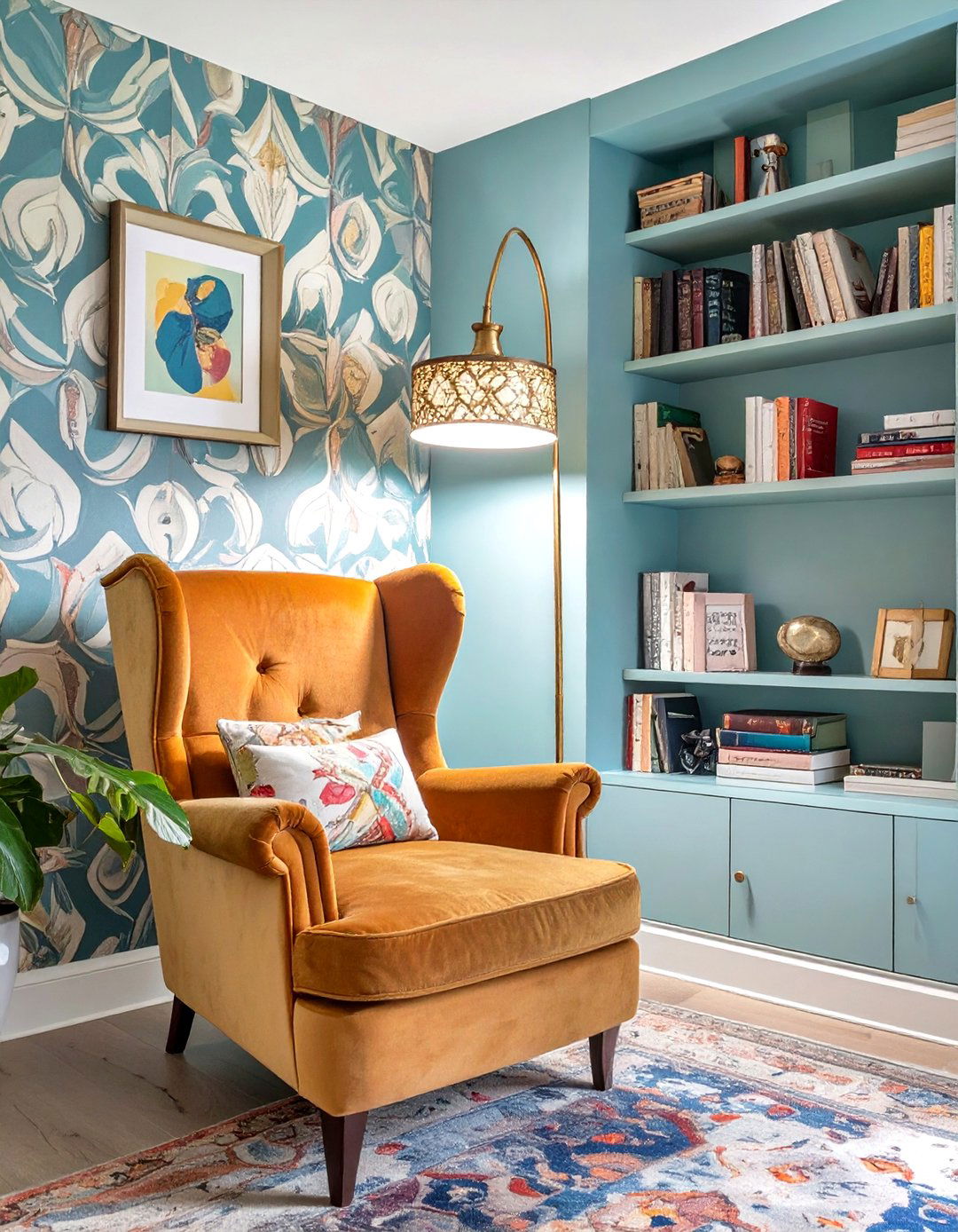 The Maximalist Reading Nook - 30 interior design websites free ideas