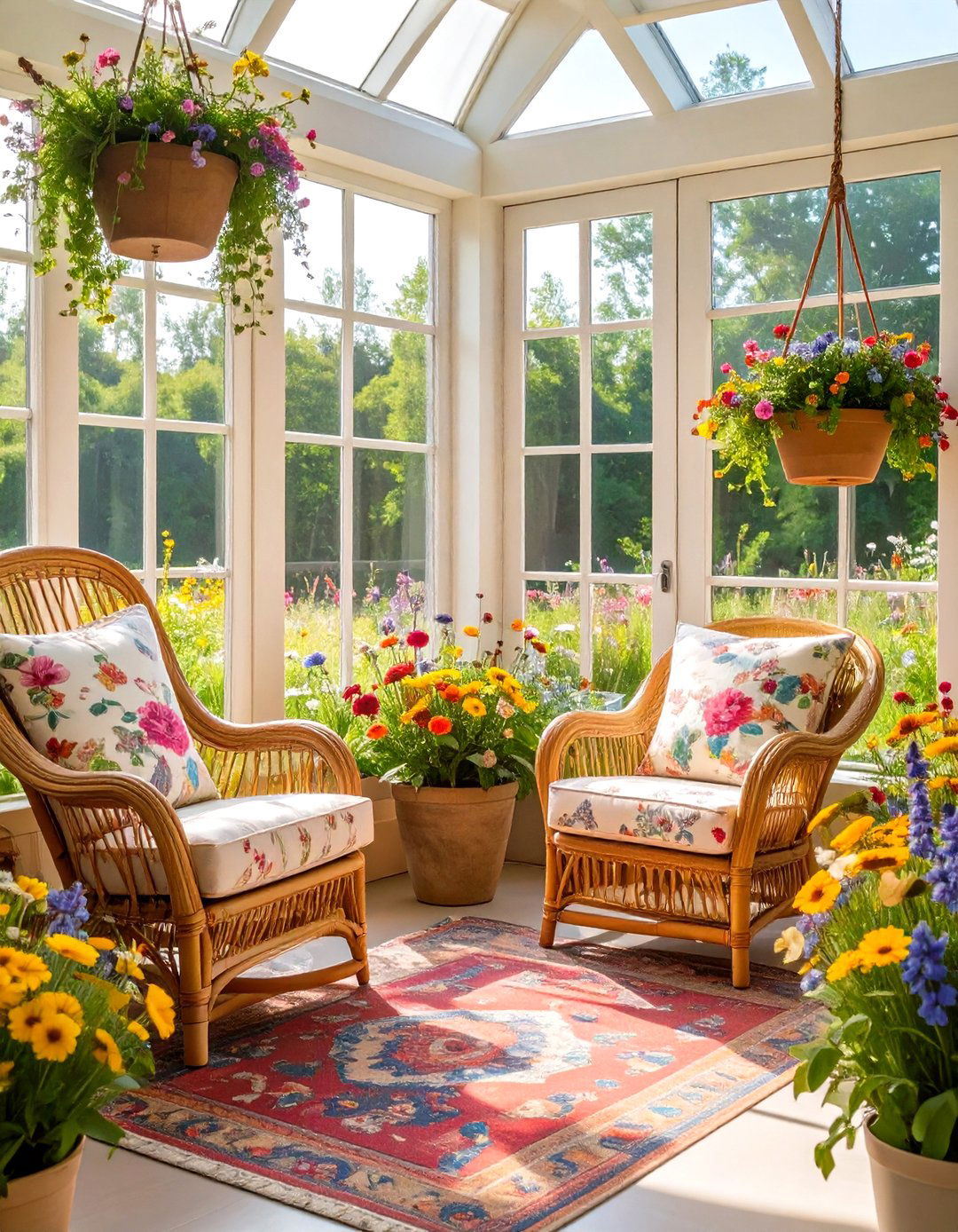 The Meadow Inspired Sunroom - 30 cottagecore interior design ideas