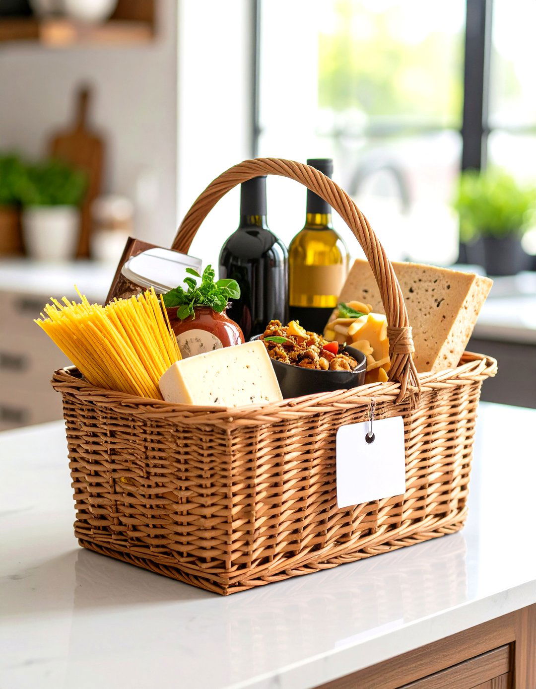 The Meal Prep for Parents Basket - 30 gift basket baby shower gift ideas