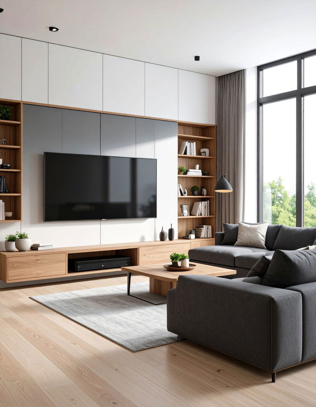 The Media Centric Living Room Design - 30 living room seating ideas