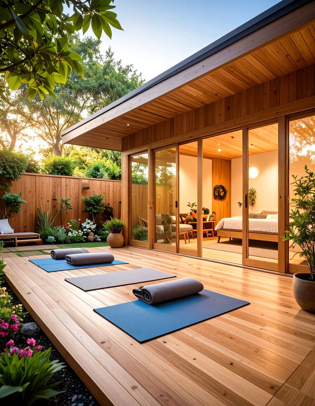 The Meditation and Yoga Garden Shed - 30 garden shed ideas