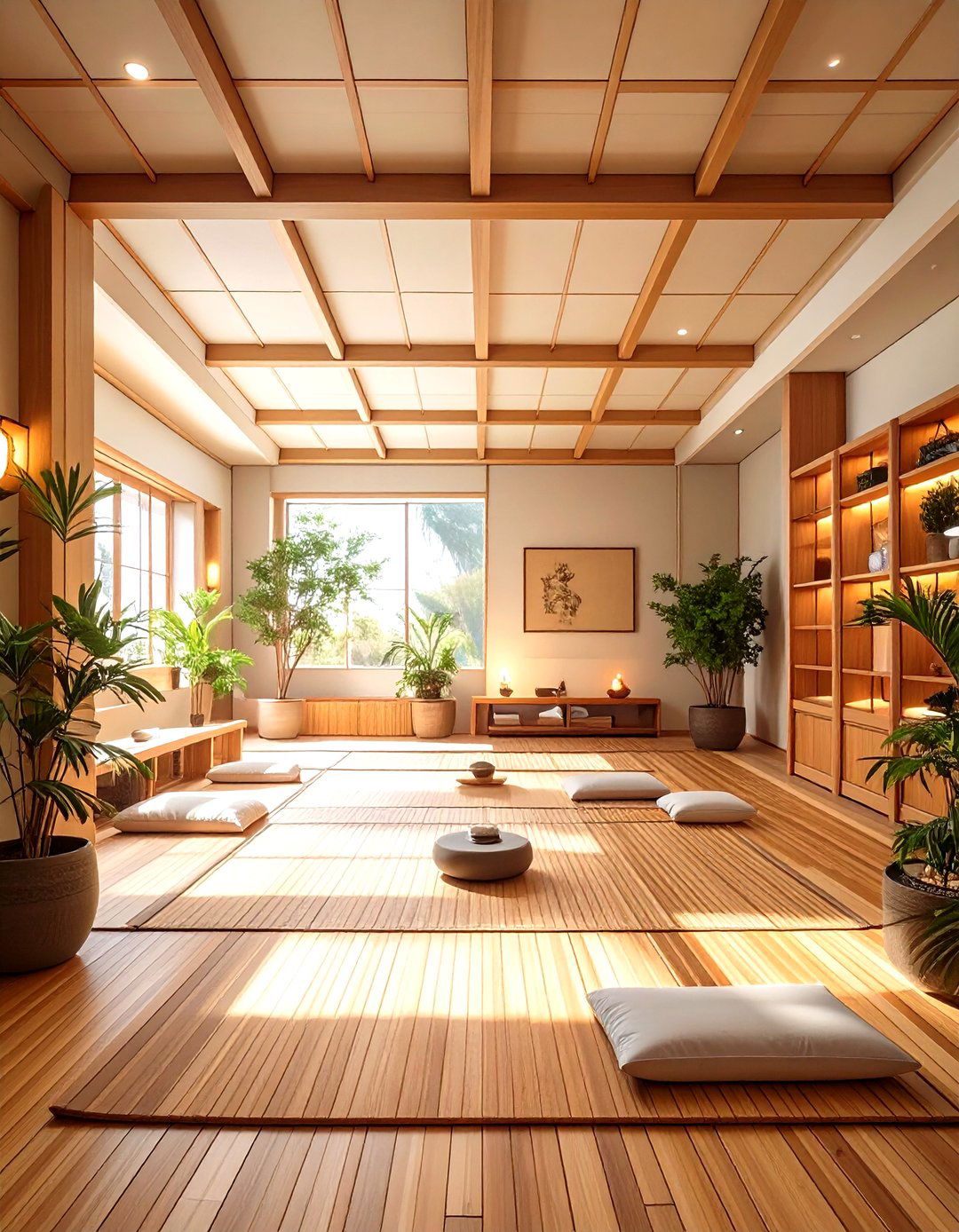 The Meditation and Yoga Retreat Basement - 30 man cave basement ideas