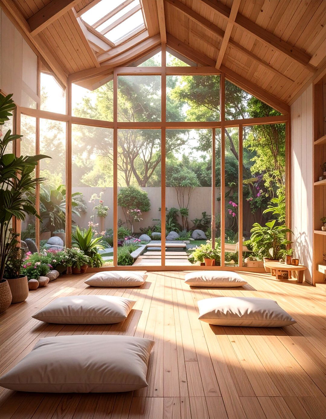 The Meditation and Yoga Retreat Shed - 30 man cave shed ideas