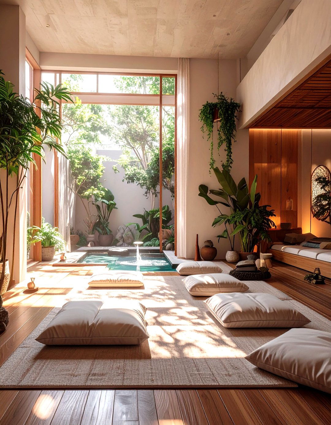 The Meditation and Zen Zone - 30 man cave furniture ideas