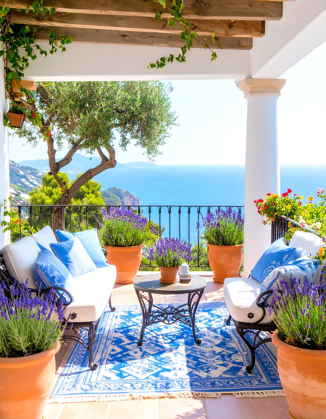 The Mediterranean Balcony Garden - 30 balcony garden ideas