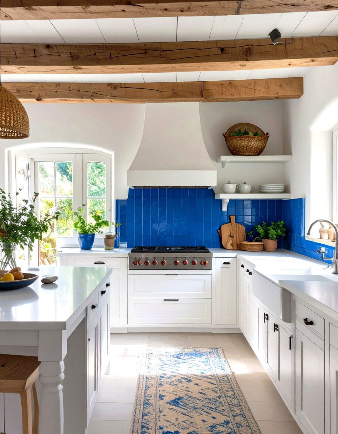 The Mediterranean Blue Kitchen - 30 cozy kitchen ideas