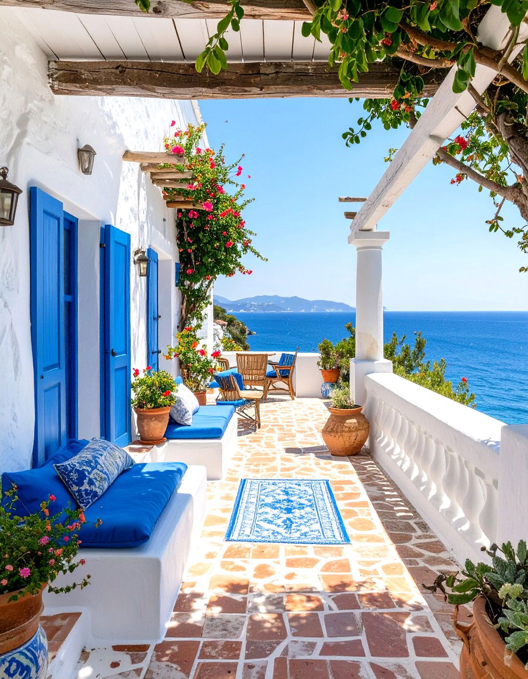 The Mediterranean Coastal Villa - 30 beach house design ideas