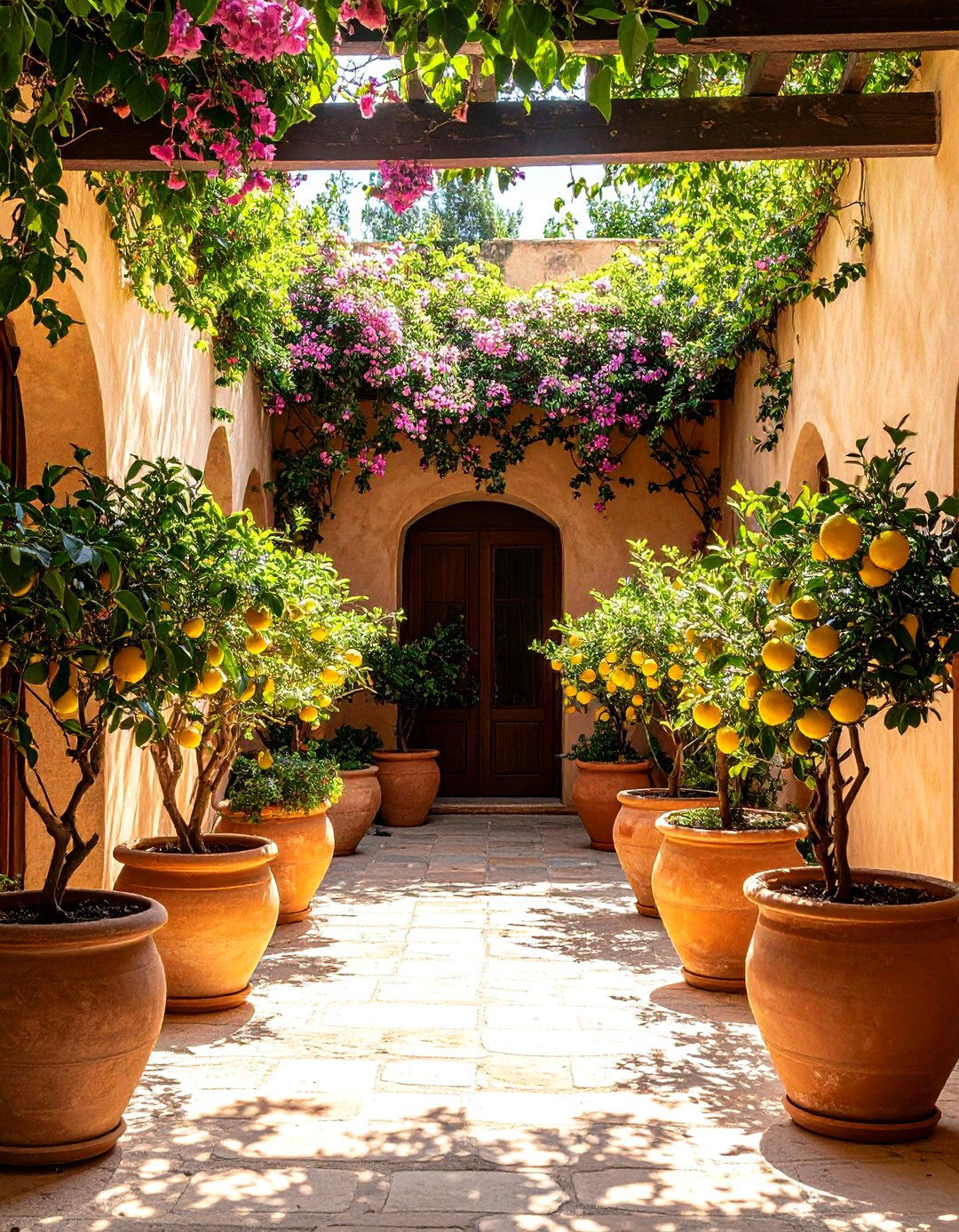 The Mediterranean Courtyard - 30 lego ideas botanical garden