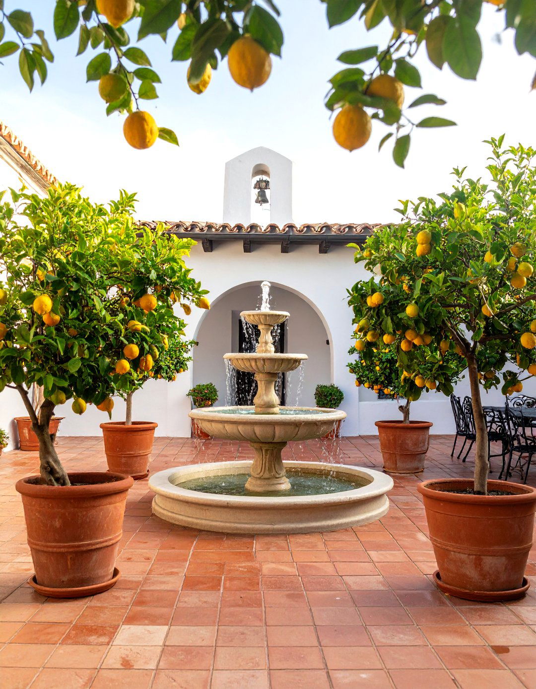 The Mediterranean Courtyard Design - 30 landscape design plans ideas