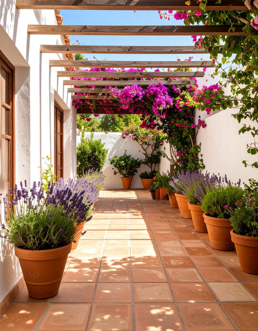 The Mediterranean Courtyard Garden - 30 back yard garden ideas