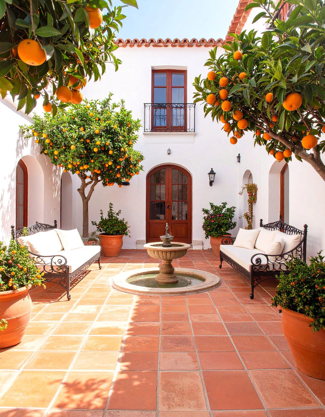 The Mediterranean Courtyard Villa - 30 interior design game ideas