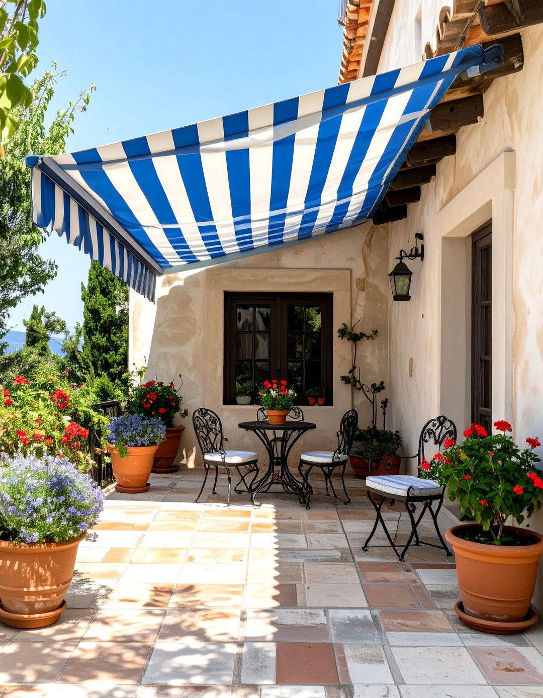 The Mediterranean Inspired Awning