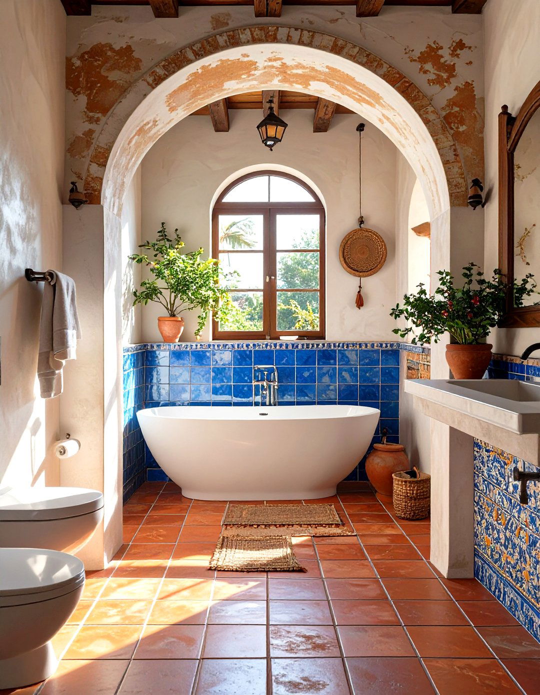 The Mediterranean Spa Bathroom - 30 classic bathroom design ideas