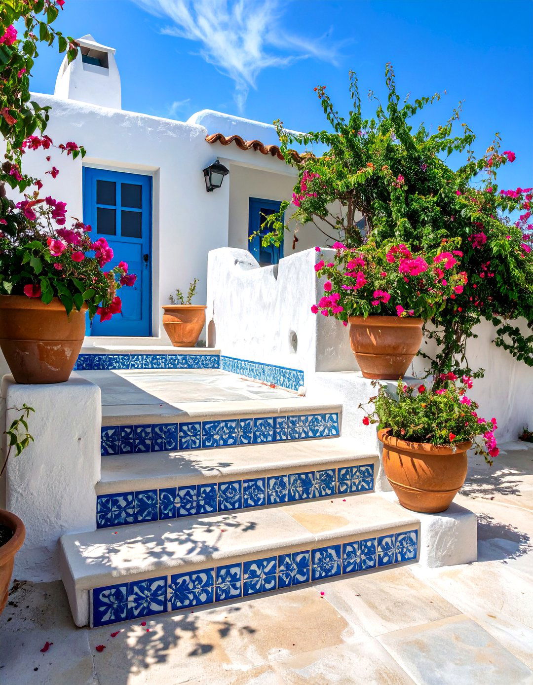 The Mediterranean Style Concrete Patio - 30 concrete patio extension ideas
