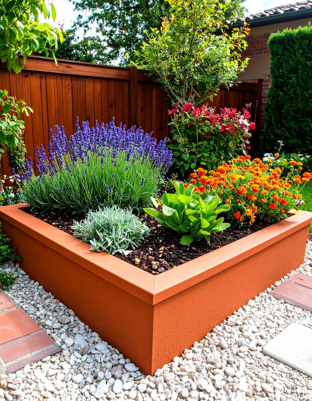 The Mediterranean Style Stucco Raised Bed - 30 ideas for raised garden beds