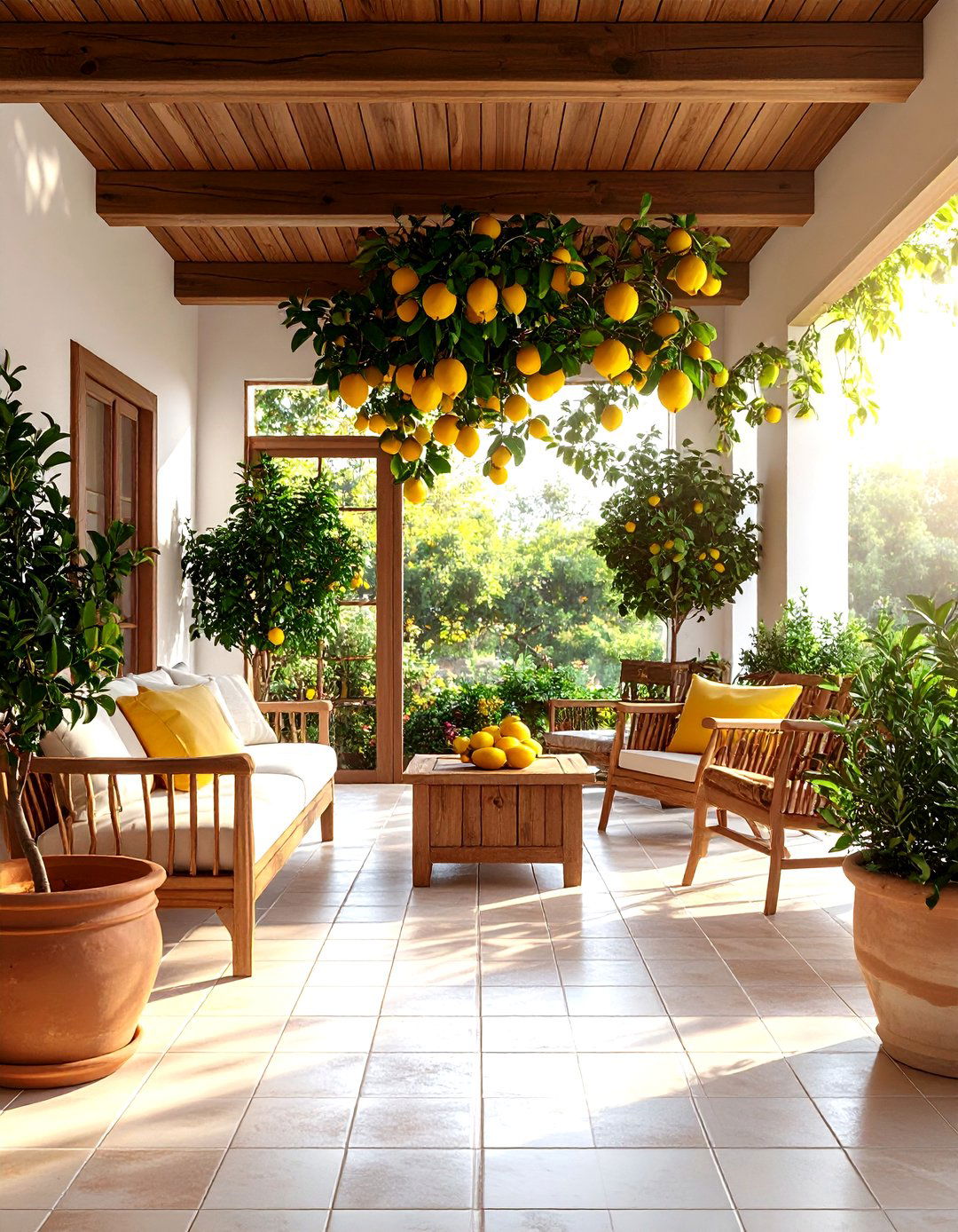 The Mediterranean Sunroom Garden - 30 indoor garden ideas