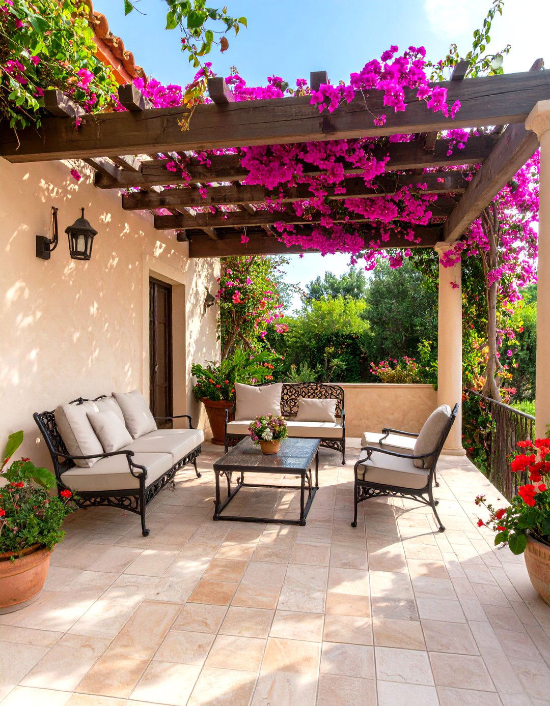 The Mediterranean Terrace Deck - 30 cool deck ideas
