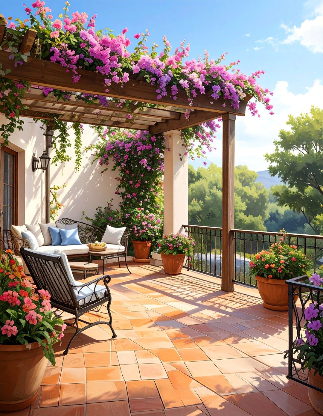 The Mediterranean Terrace Deck - 30 deck designs