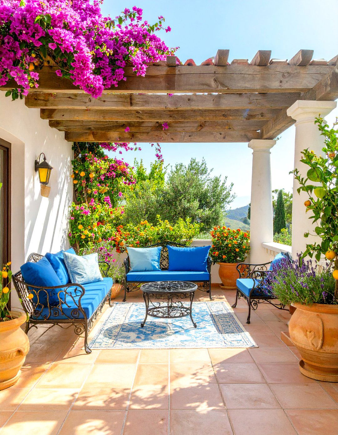The Mediterranean Terrace Patio - 30 deck and patio ideas