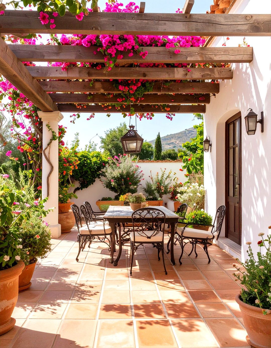 The Mediterranean Terrace Patio - 30 modern patio ideas